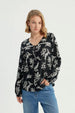 Blusa Mujer Clásica Negro