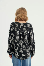 Blusa Mujer Clásica Negro