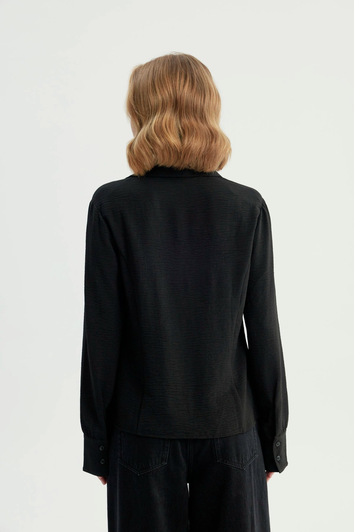 Blusa Mujer Slim Negro