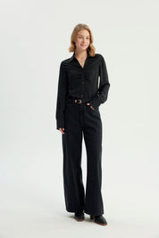 Blusa Mujer Slim Negro