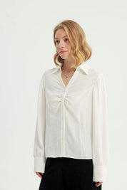 Blusa Mujer Slim Crudo