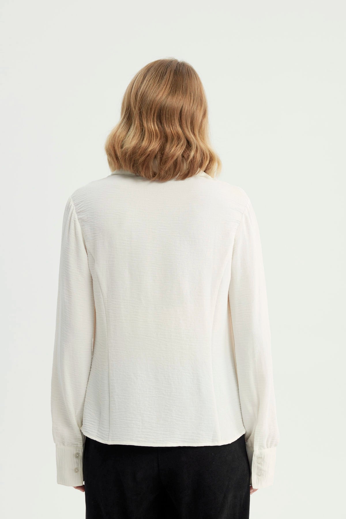 Blusa Mujer Slim Crudo