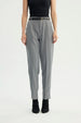 Pantalón Mujer Pitillo Gris Oscuro
