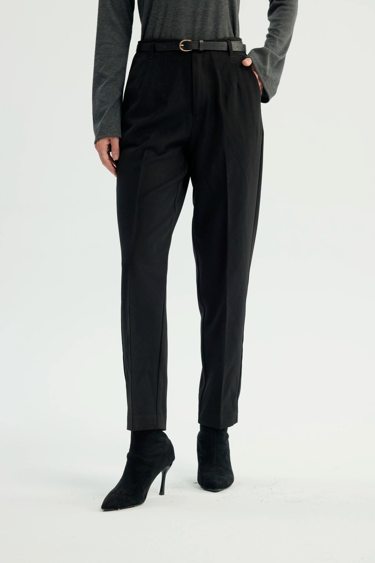 Pantalón Mujer Pitillo Negro