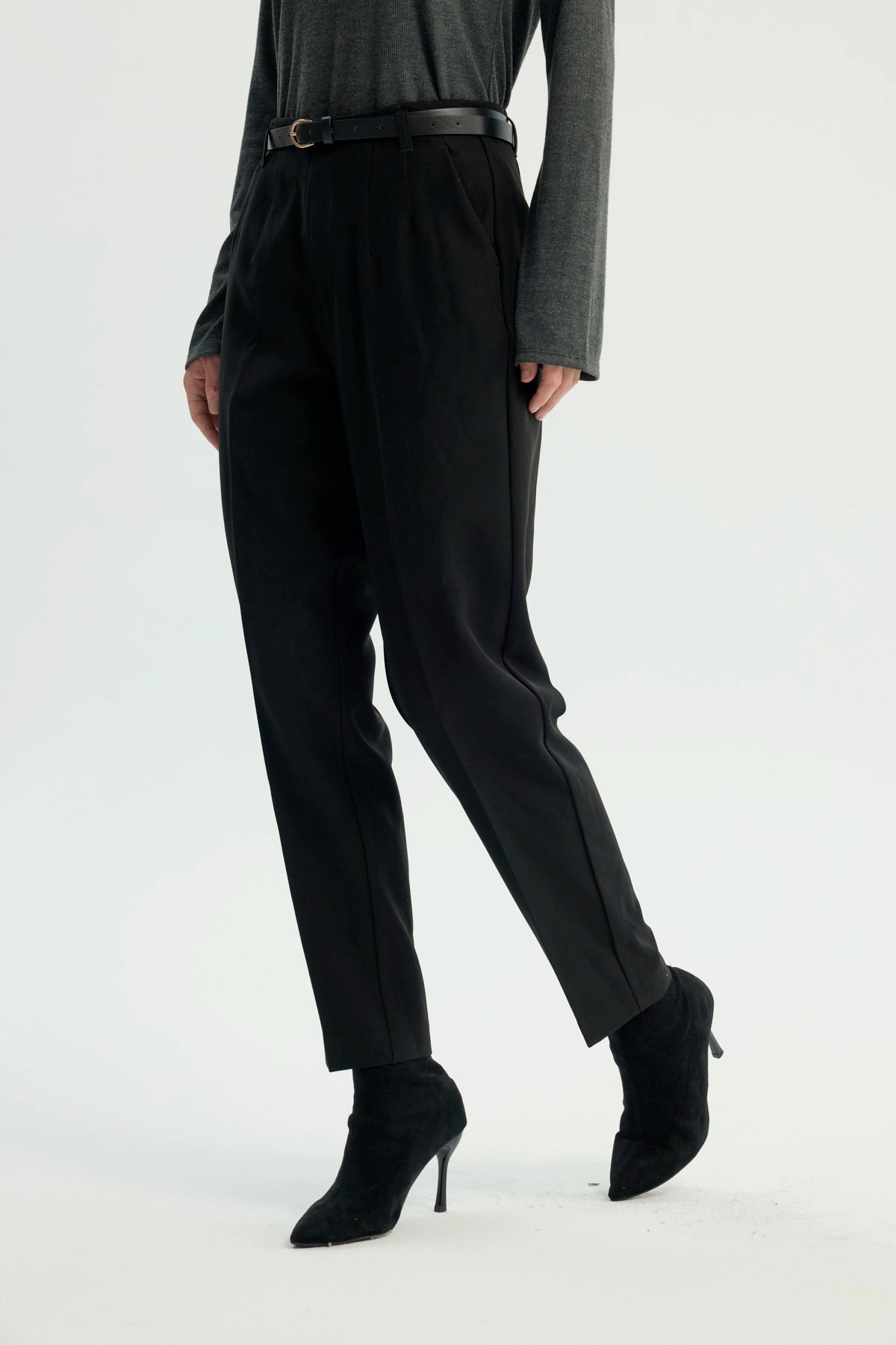 Pantalón Mujer Pitillo Negro