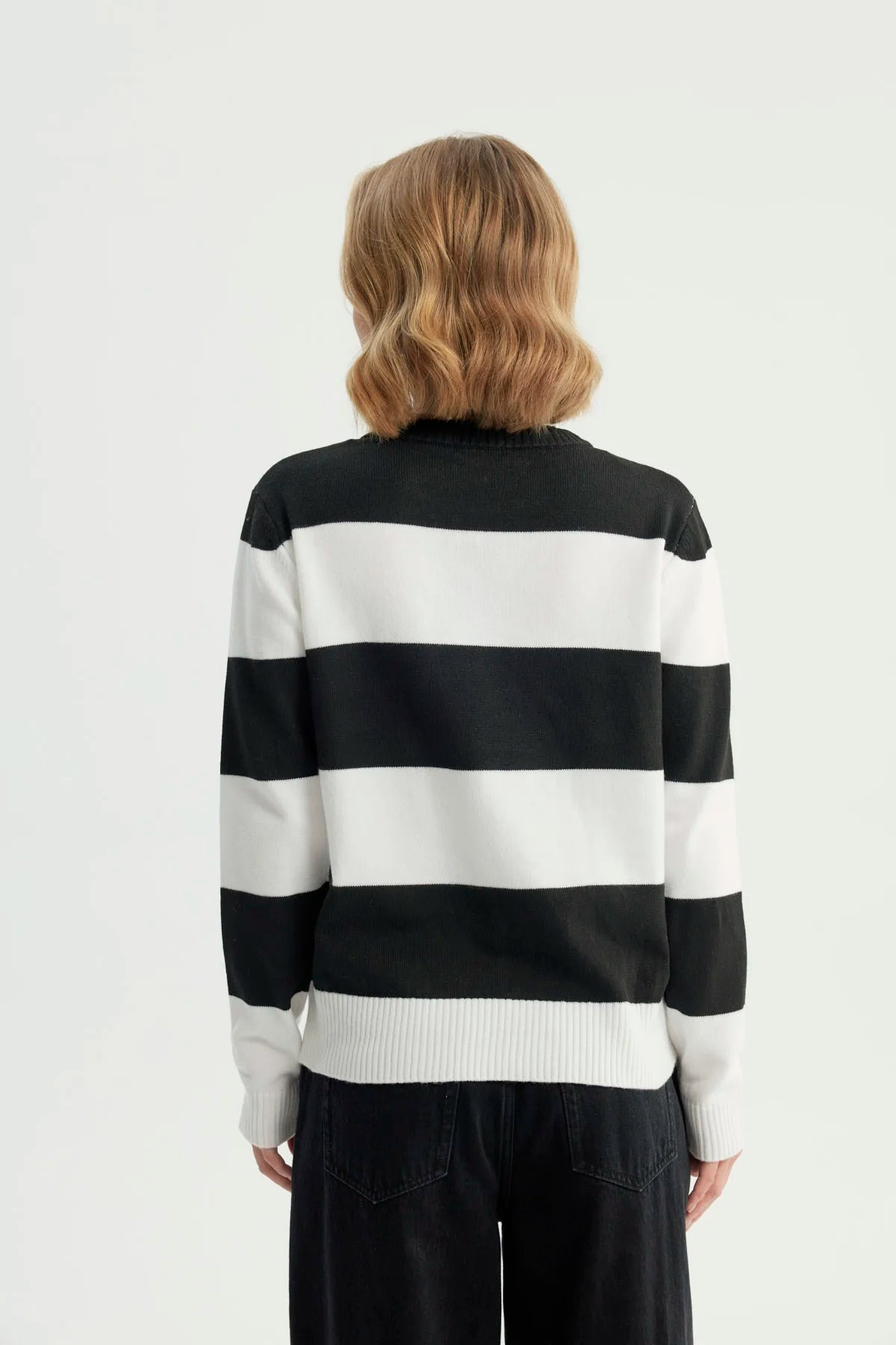 Sweater Mujer Clásico Negro