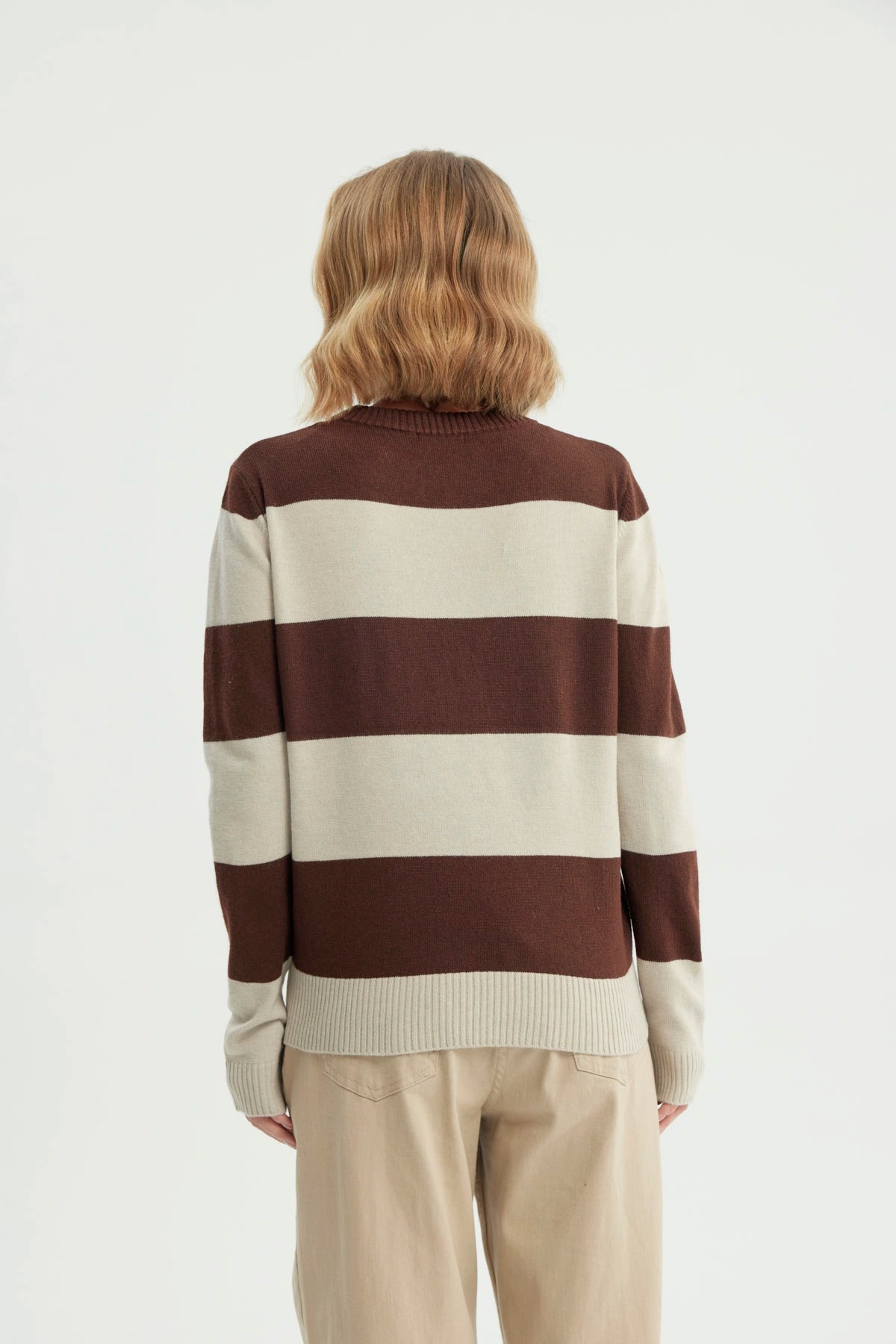 Sweater Mujer Clásico Chocolate