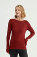 Sweater Mujer Slim Rojo