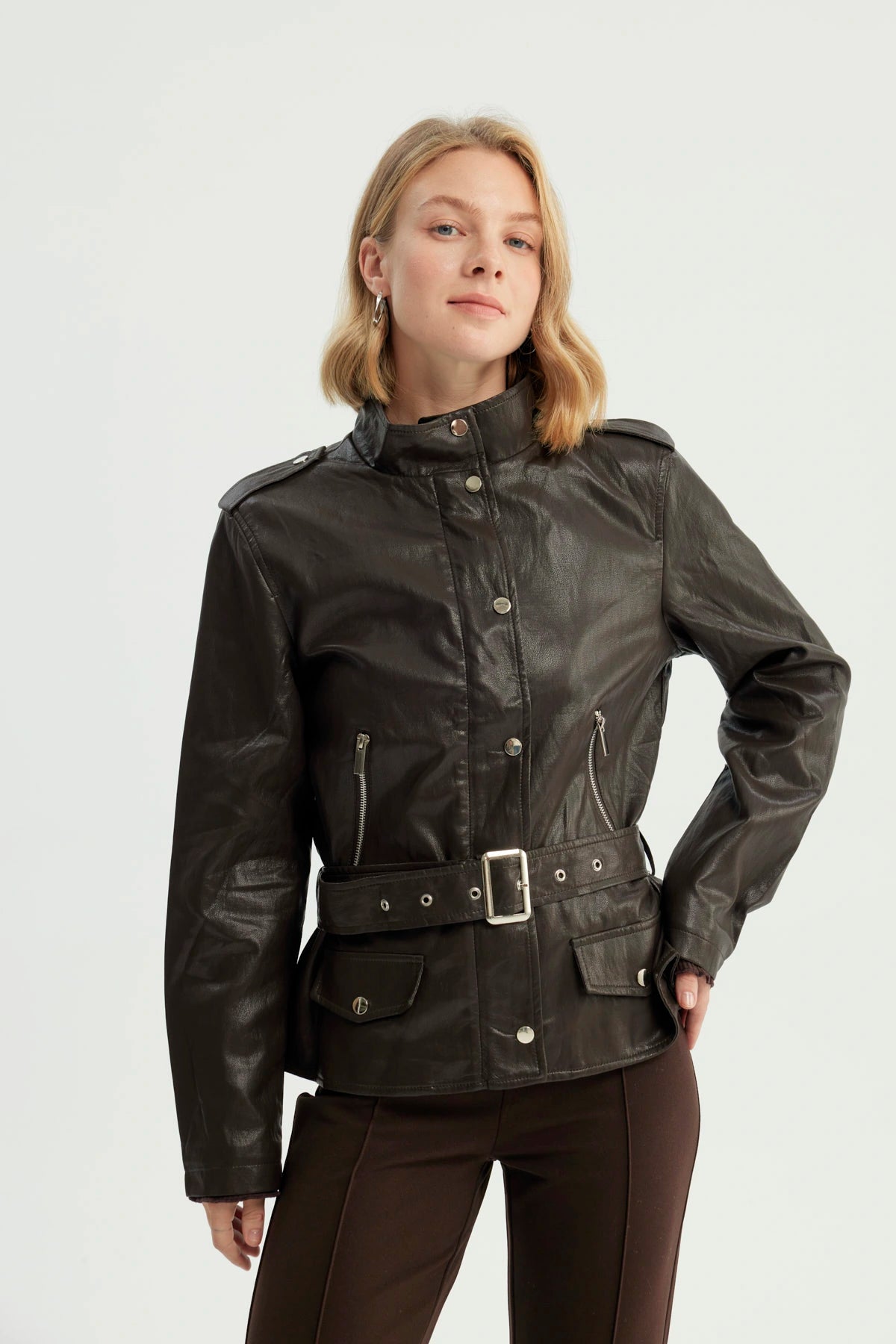 Chaqueta Mujer Classic Chocolate