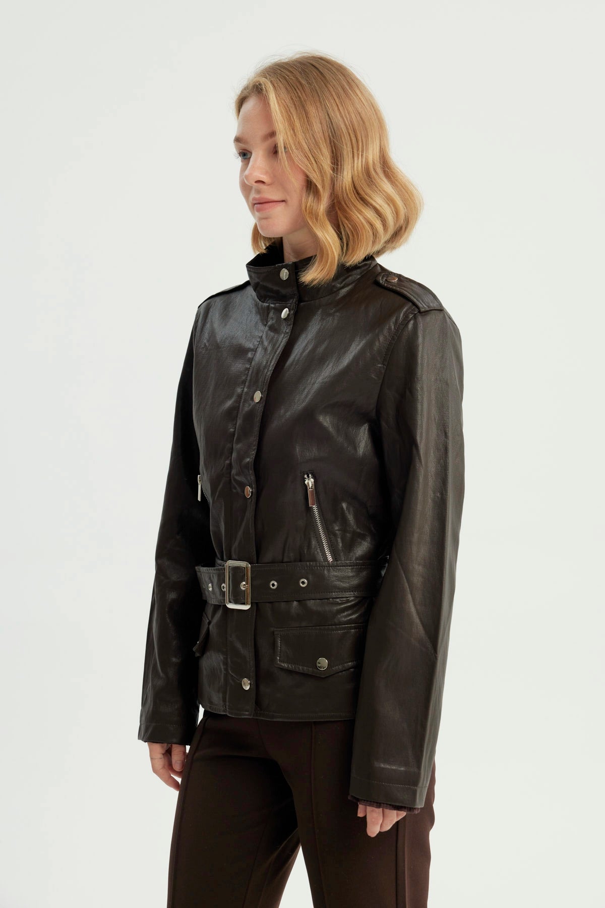 Chaqueta Mujer Classic Chocolate