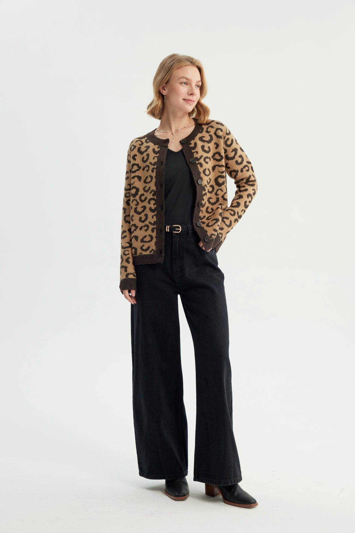 Sweater Mujer Clásico Beige