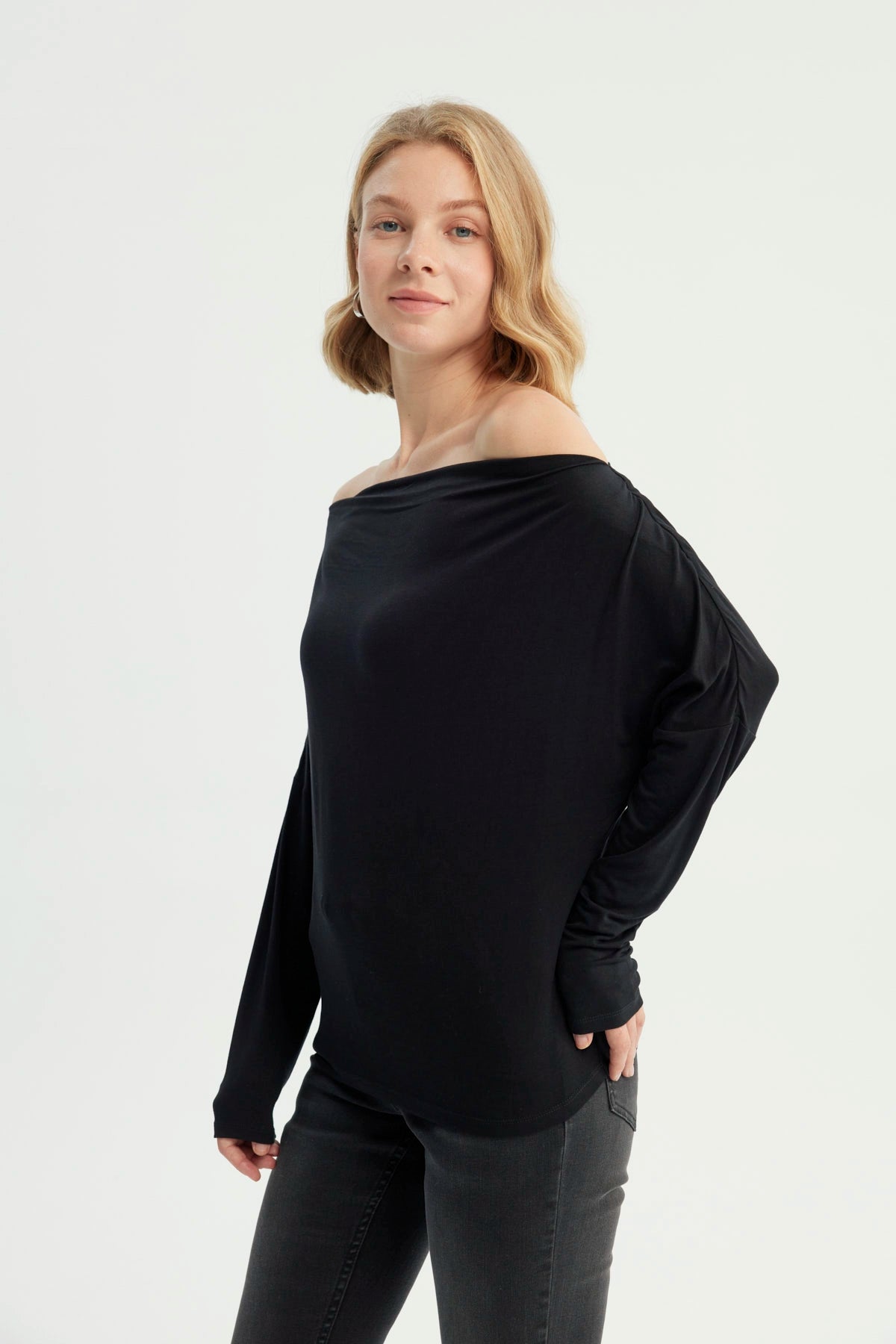 Polera Mujer Clásica Negro
