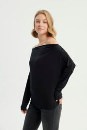 Polera Mujer Clásica Negro