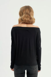 Polera Mujer Clásica Negro