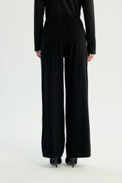 Pantalón Mujer Wide Leg Negro