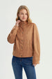 Chaqueta Mujer Regular Camel