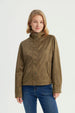 Chaqueta Mujer Regular Verde Militar