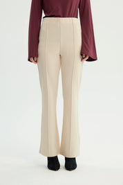 Calza Mujer Skinny Beige