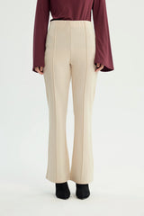Calza Mujer Skinny Beige