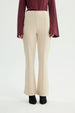 Calza Mujer Skinny Beige