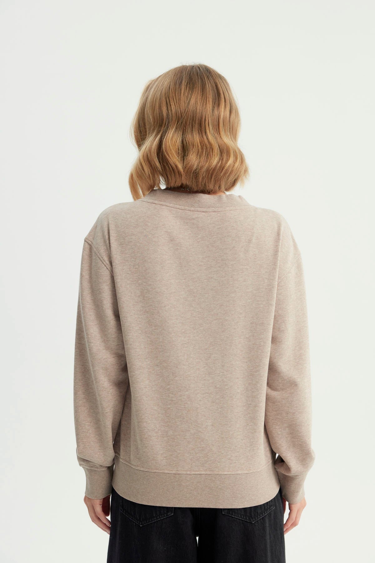 Polerón Mujer Classic Beige