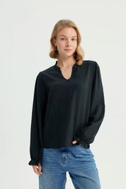 Blusa Mujer Regular Negro