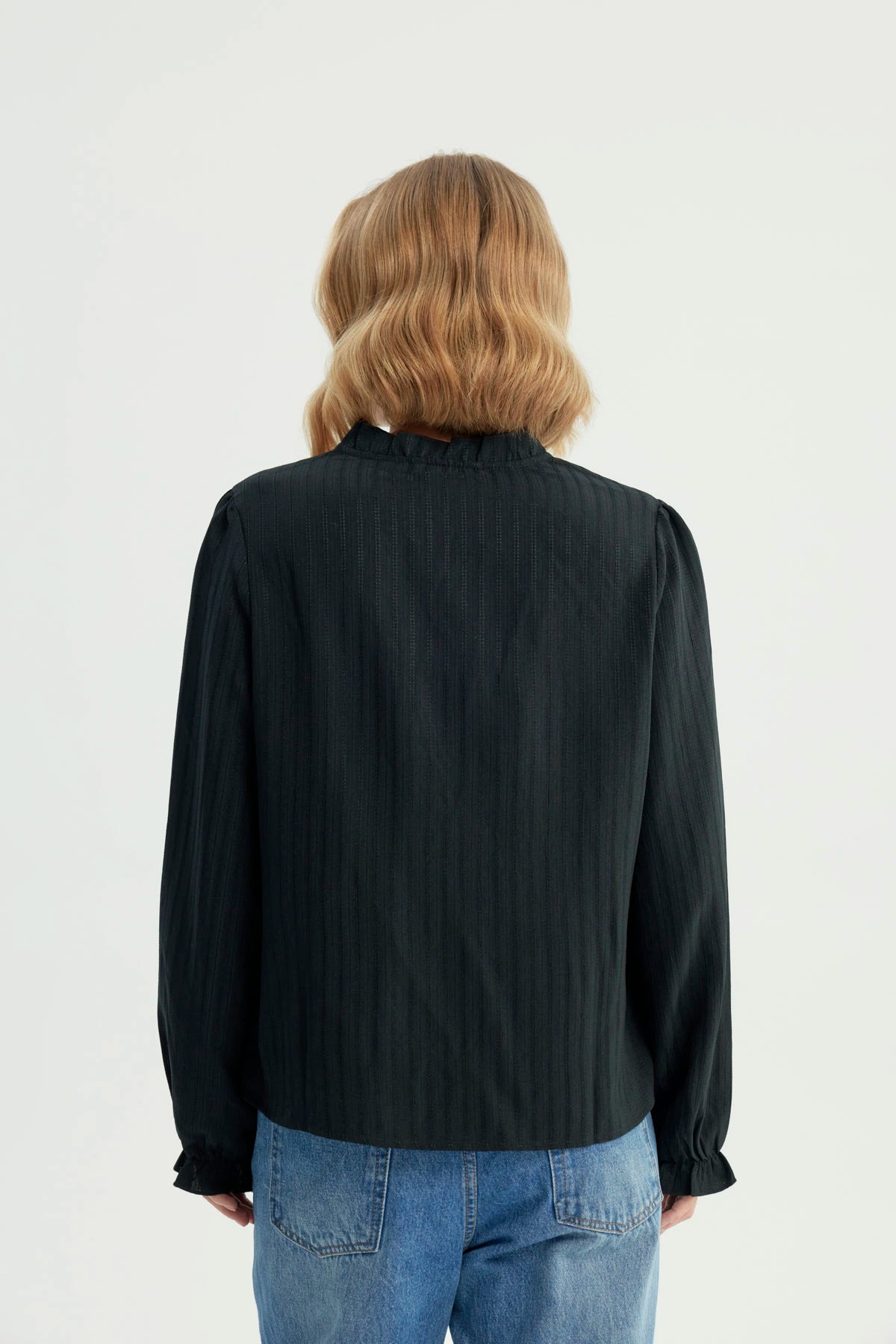 Blusa Mujer Regular Negro