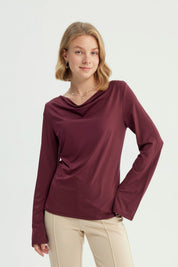 Polera Mujer Ajustada Rojo