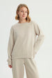 Polerón Mujer Clásico Beige