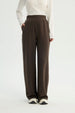 Pantalón Buzo Mujer Loose Chocolate