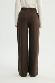 Pantalón Buzo Mujer Loose Chocolate