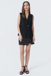 Blazer Slim Mujer Negro