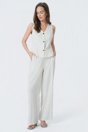 Blazer Regular Mujer Blanco