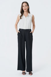 Blusa Regular Mujer Crema