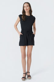 Short Casual Mujer Negro