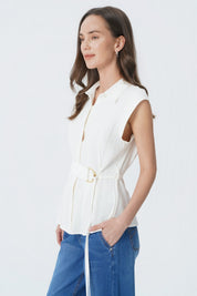 Blusa Regular Mujer Crudo