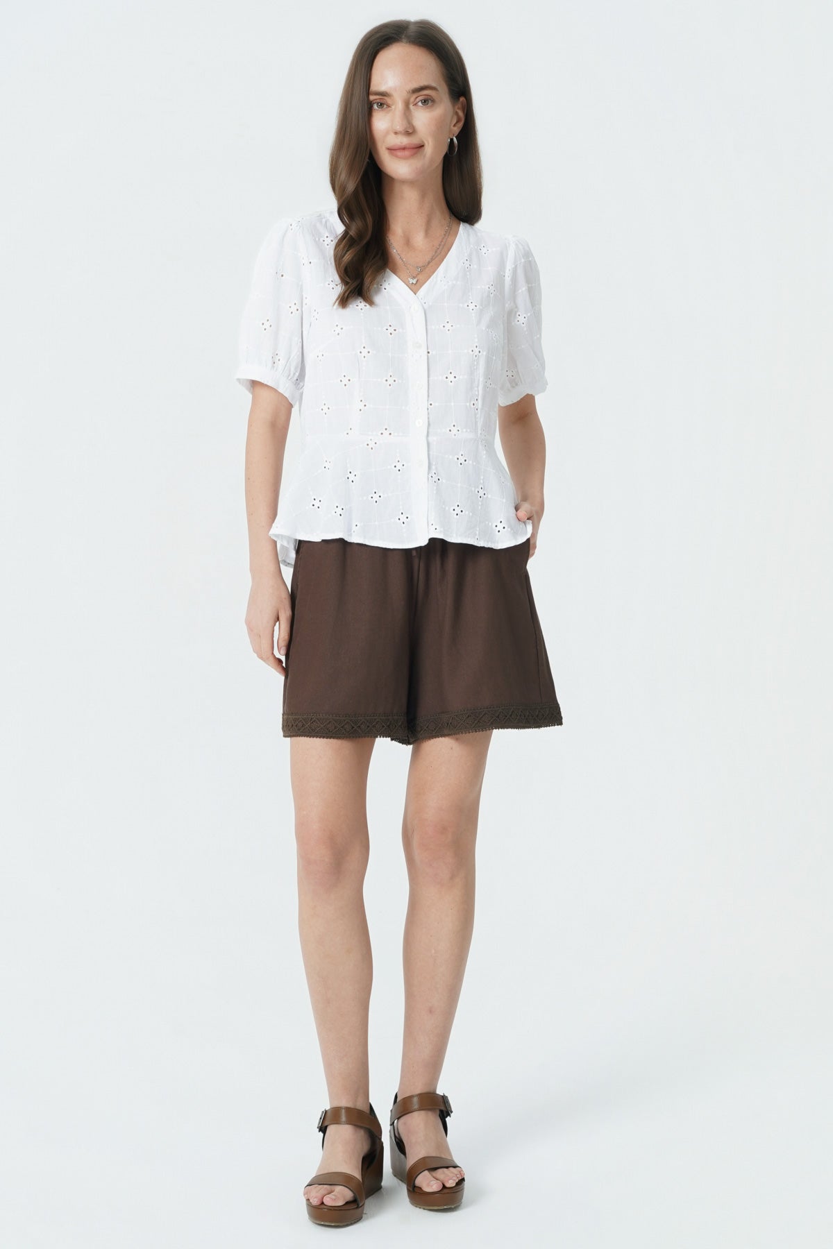 Blusa Regular Mujer Blanco