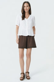 Blusa Regular Mujer Blanco