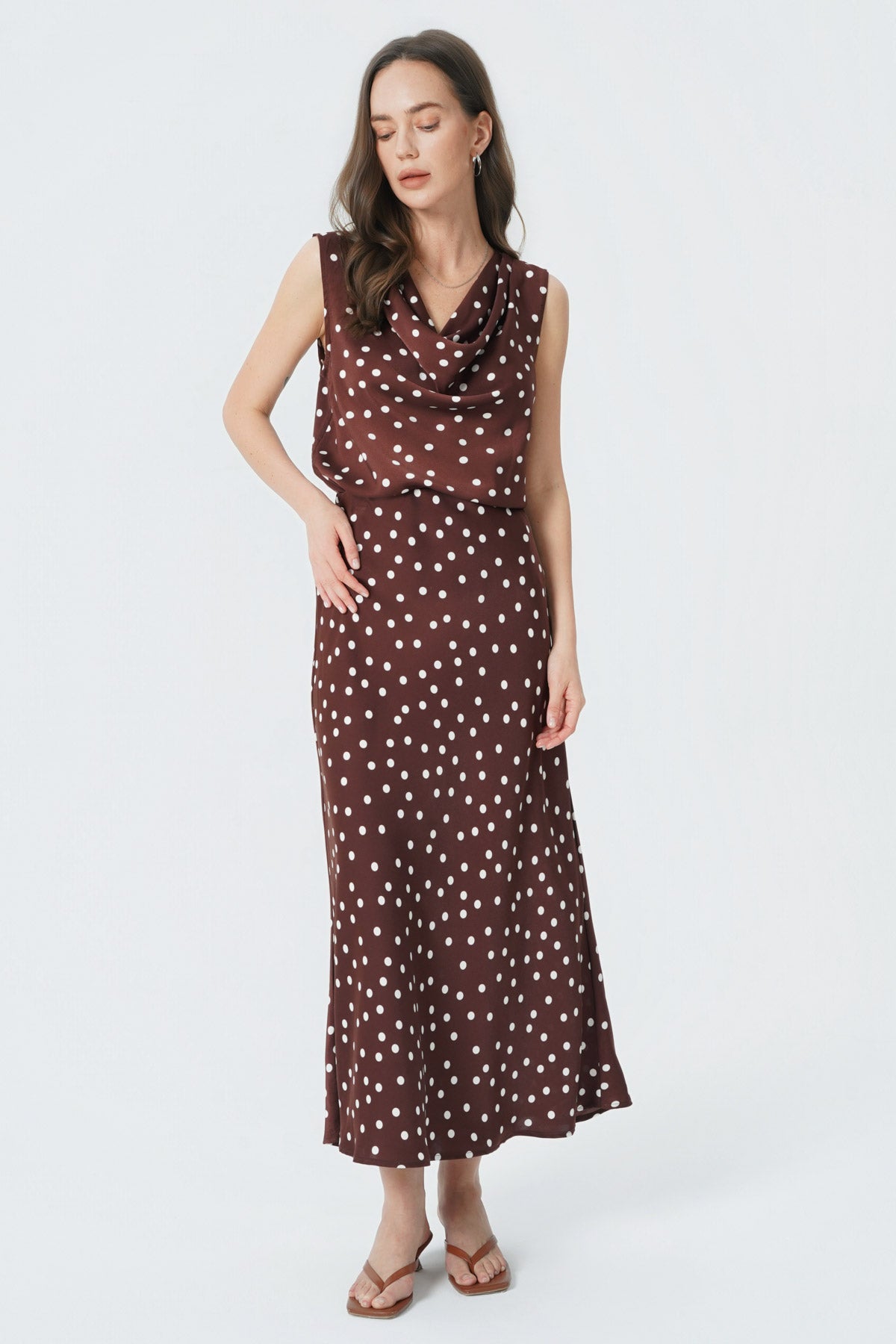 Blusa Regular Mujer Café