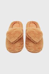 Pantufla Mujer Casual Beige
