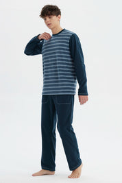 Pijama Hombre Pijama Polera Y Pantalón Verde