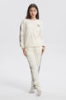Pijama Niña Polera Y Pantalón Beige
