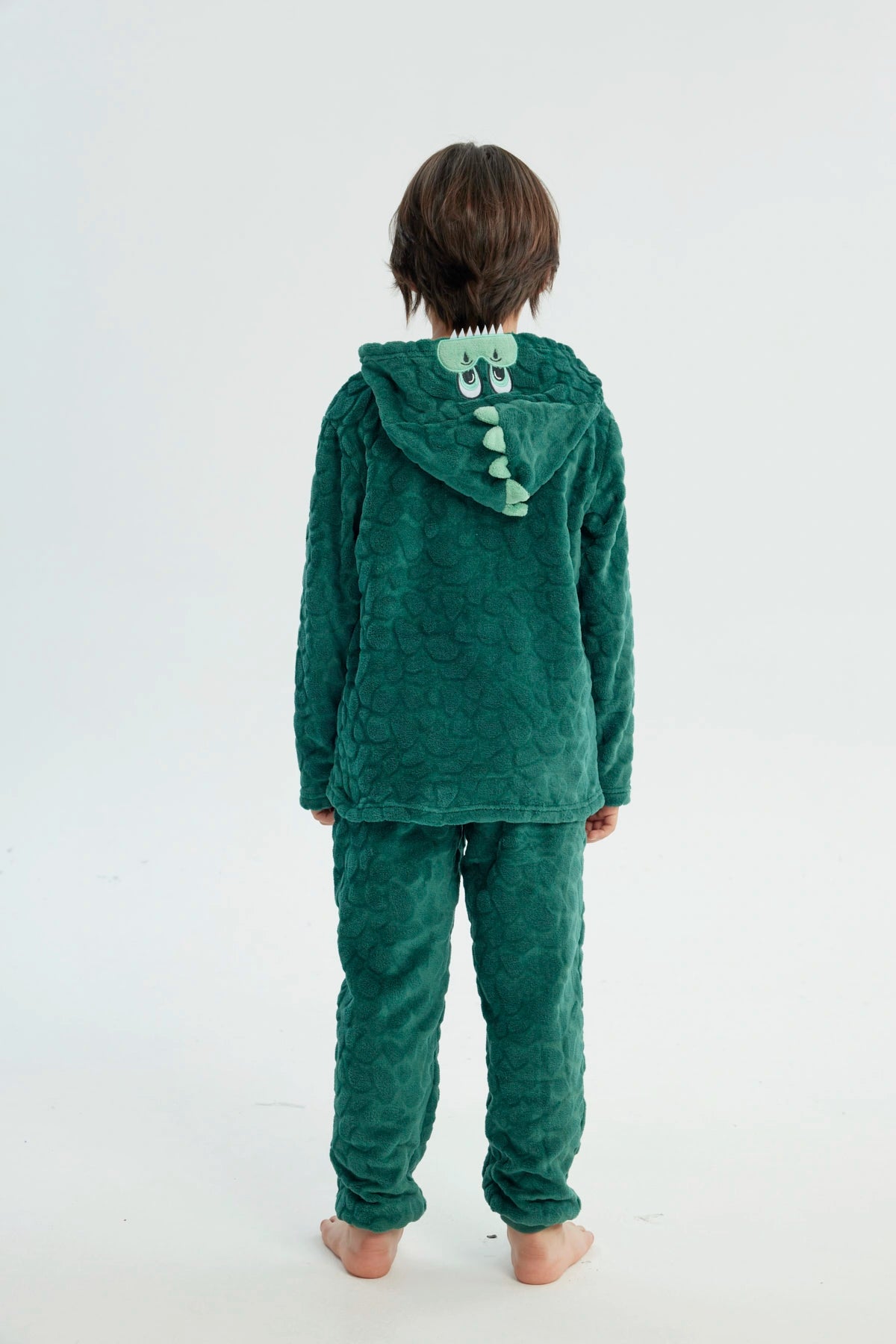 Pijama Niño Polera Y Pantalón Verde