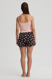 Pijama Mujer Crop Rosado Claro