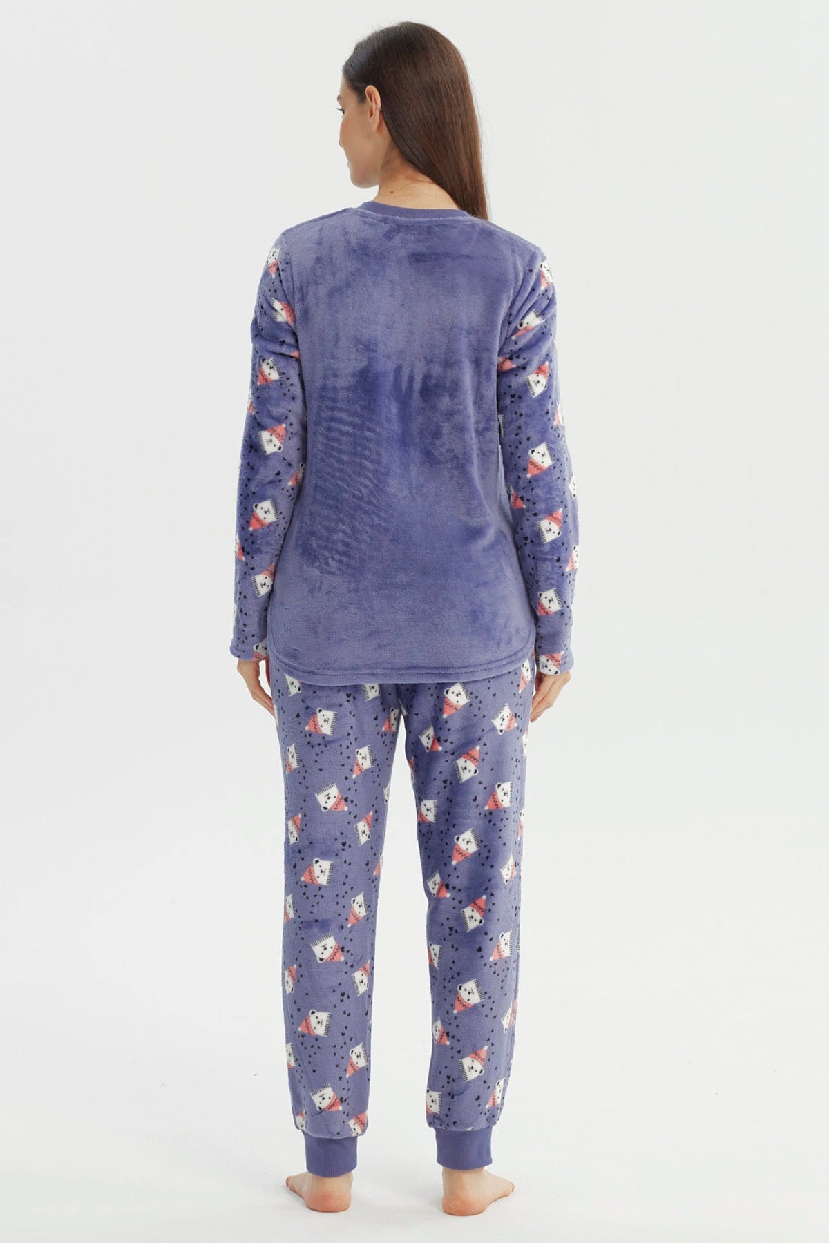 Pijama Mujer Pijama Polera Y Pantalón Lila