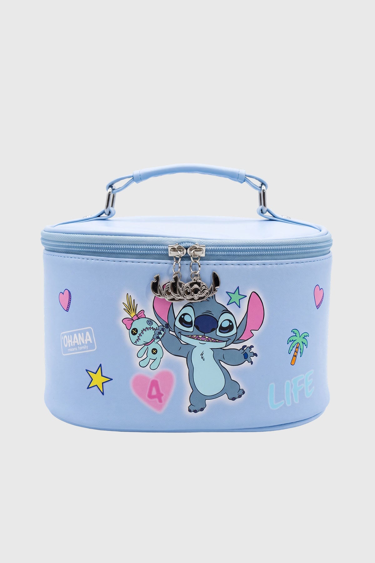 Cartera Home Lilo & Stitch Azul Claro