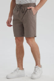 Bermuda Hombre Calce Recto Gris