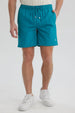 Short de Baño Hombre Liso Turquesa
