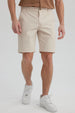 Bermuda Hombre Chino Básico Beige