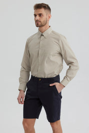 Camisa Hombre Fantasía Gris